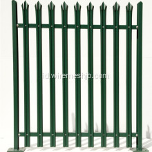 W Shape Powder Coated Euro Palisade Fence